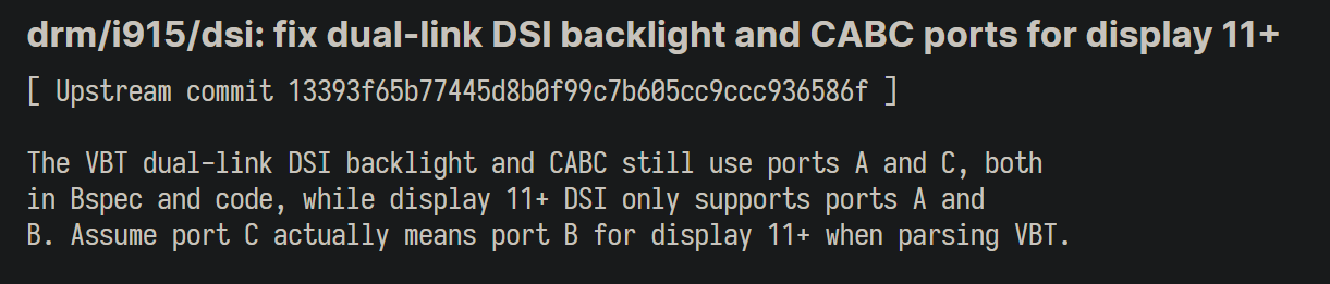 Forum discussion about kernel regression in Intel iGPU driver